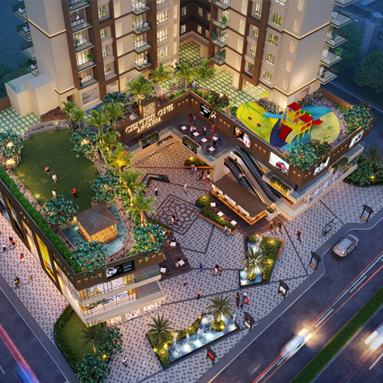 Sky Garden with Recreation Zone